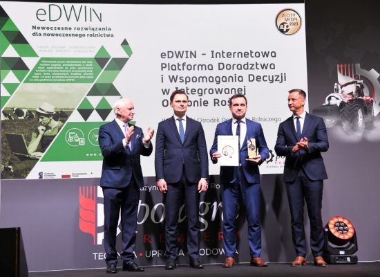 Podwójne Złoto platformy doradczej eDWIN, której jesteśmy partnerem!